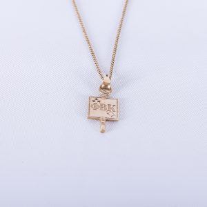 1942 Phi Beta Kappa charm with chain