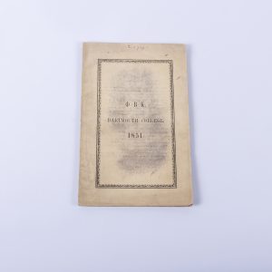 Dartmouth College Phi Beta Kappa Catalog 1851